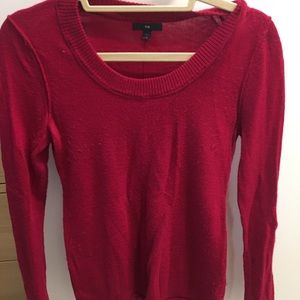Magenta Gap Sweater